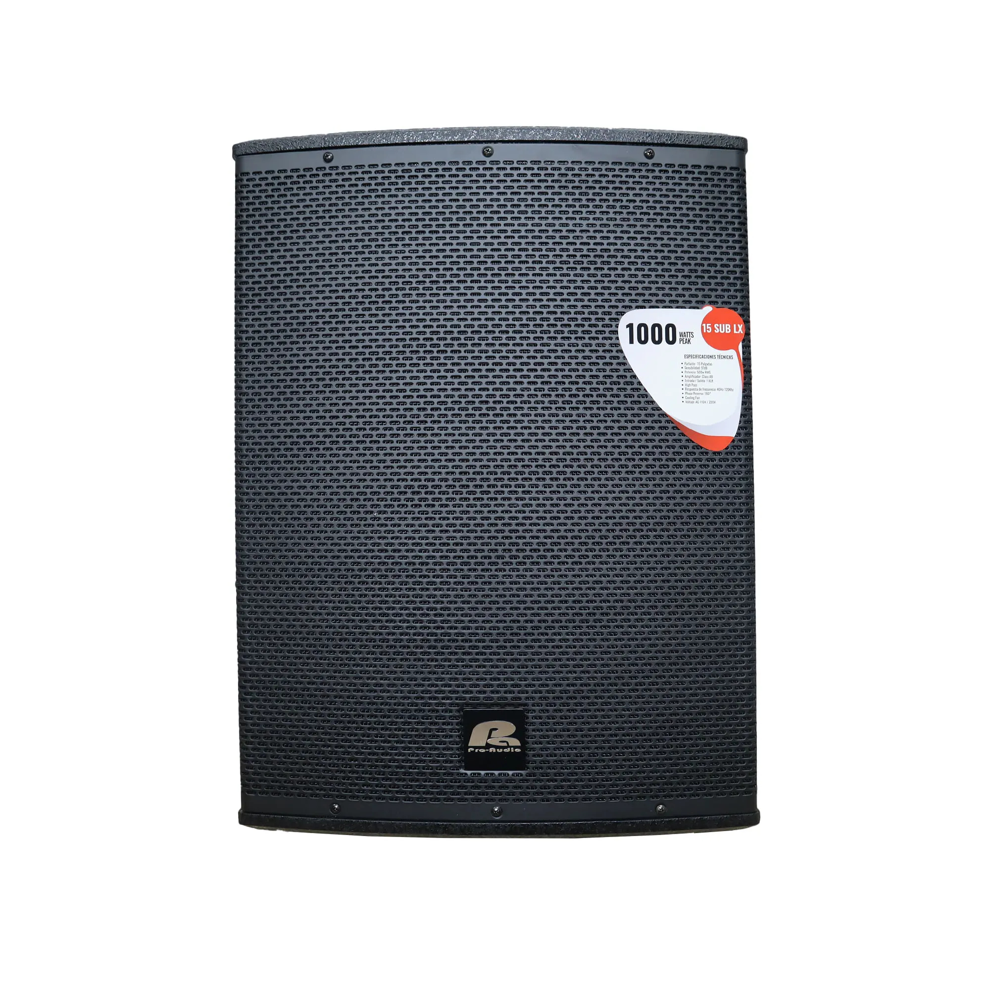 SUBWOOFER AUTOPOTENCIADO PA PRO AUDIO 15 SUB LX