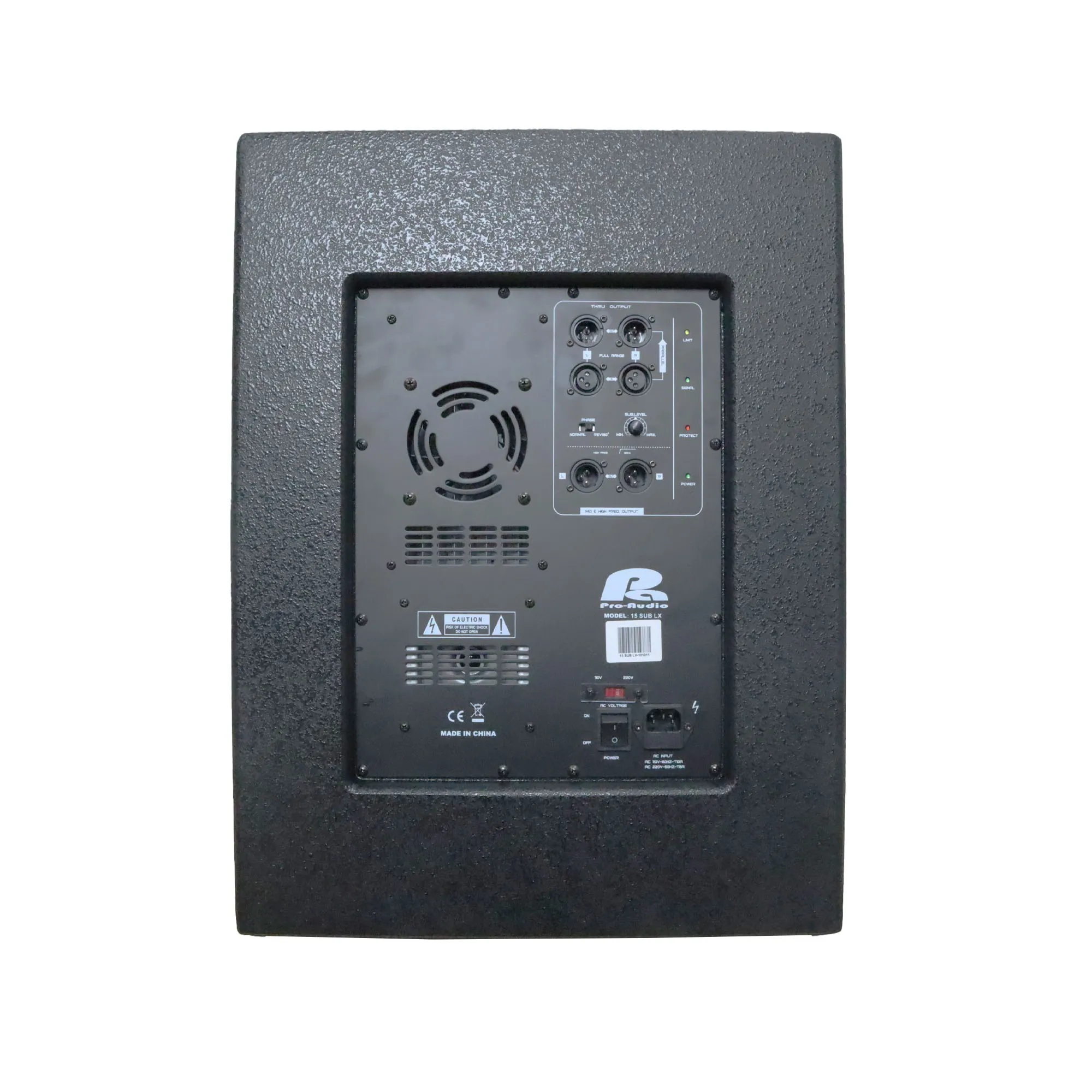 SUBWOOFER AUTOPOTENCIADO PA PRO AUDIO 15 SUB LX - Image 3
