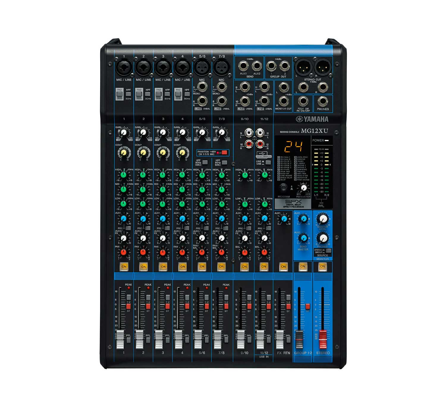 CONSOLA ANALOGA YAMAHA MG12XU