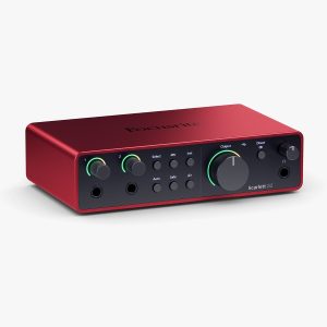 INTERFACE DE AUDIO FOCUSRITE SCARLETT 2i2 4G